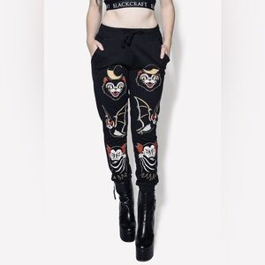 COPY - Blackcraft stylish goth joggers >3